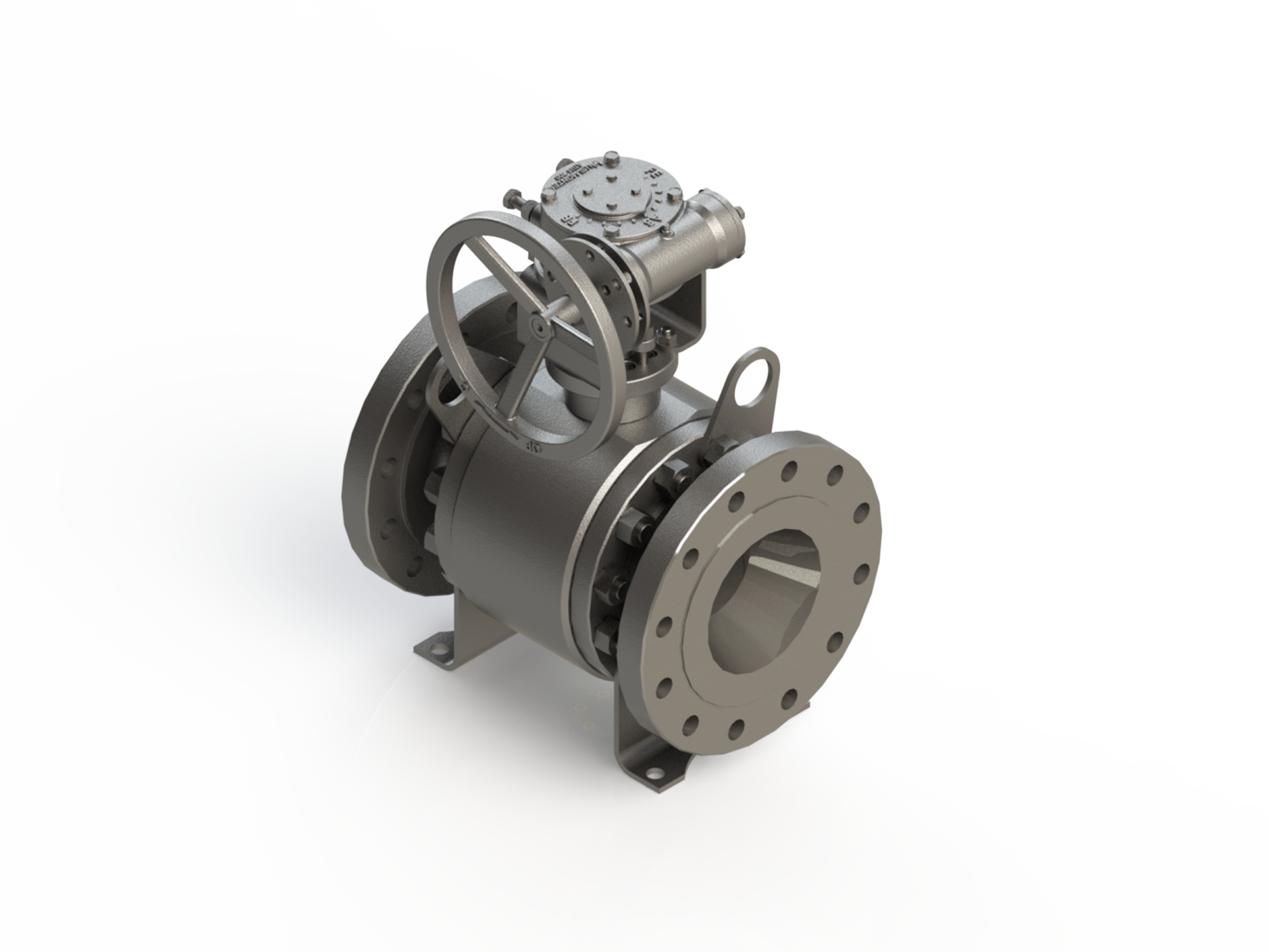 Válvula Esfera Tripartida - Montagem Trunnion - CL 300 - Passagem Reduzida